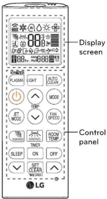 LG KSUH2465NA5 - Wireless remote control - 1