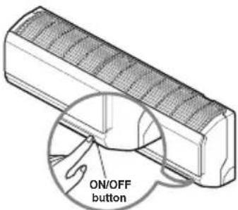 LG KSUH2465NA5 - Operating the air conditioner without the remote control - 1