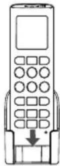 LG KSUH2465NA5 - Installing the remote control holder - 2