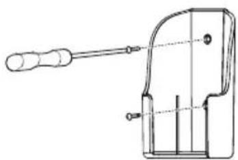LG KSUH2465NA5 - Installing the remote control holder - 1