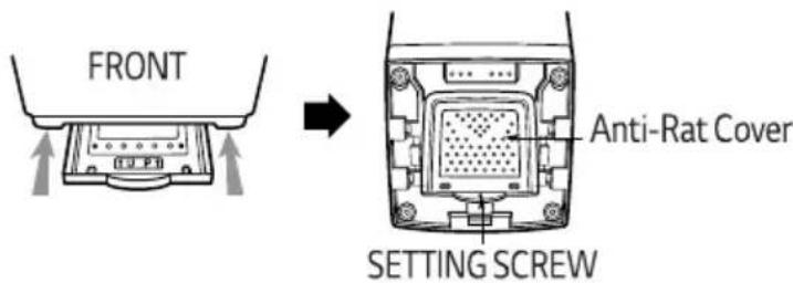 LG WTS6520 - Leveling the machine - 2