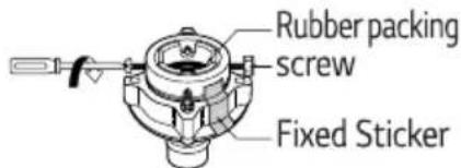 LG WTS6520 - Loosen the fixed nuts to connect the connector to the tap. - 1