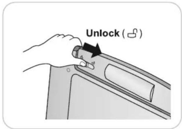 LG WTS6520 - Use of Handle Locker - 3