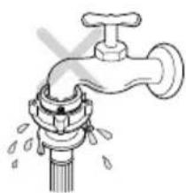 LG WTS6520 - Check for water leakage. - 1