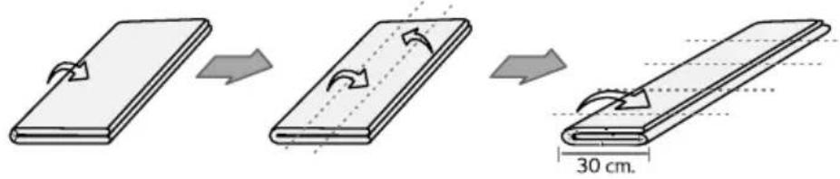 LG WTS6520 - Blanket Folding Method - 2