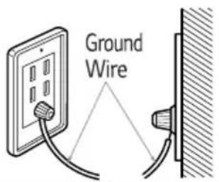 LG WTS6520 - Using Ground Wire - 1