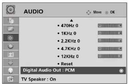 LG 60PG7000 - SELECTING DIGITAL AUDIO OUT - 1