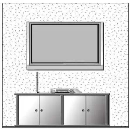 LG 60PG7000 - WALL MOUNT: HORIZONTAL INSTALLATION - 1