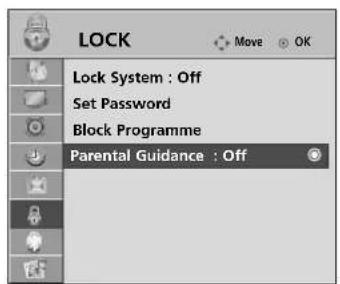 LG 60PG7000 - PARENTAL CONTROL - 1