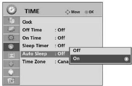 LG 60PG7000 - AUTO SHUT-OFF SETTING - 3