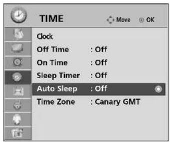 LG 60PG7000 - AUTO SHUT-OFF SETTING - 1