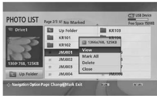 LG 60PG7000 - Set up the menu in Full-Sized Screen - 2