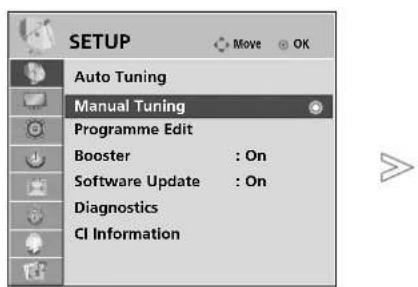 LG 60PG7000 - MANUAL PROGRAMME TUNING (IN DIGITAL MODE) - 1