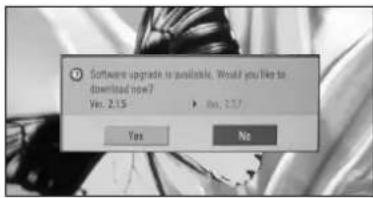 LG 60PG7000 - \* When setting "Software Update" - 1