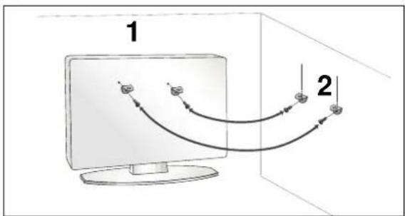 LG 60PG7000 - PLEASE SET IT UP CAREFULLY SO THE PRODUCT DOESN'T FALL OVER. - 2