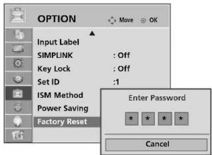 LG 60PG7000 - (Reset to original factory settings) - 3