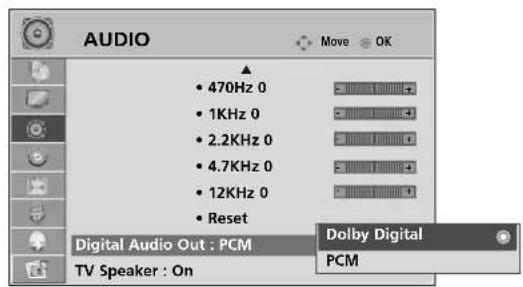 LG 60PG7000 - SELECTING DIGITAL AUDIO OUT - 3