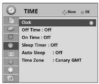LG 60PG7000 - CLOCK SETUP - 1
