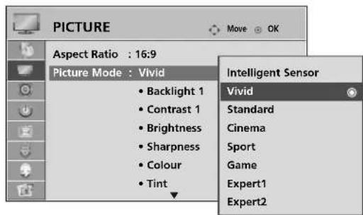 LG 60PG7000 - Picture Mode-Preset - 2