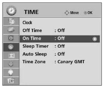 LG 60PG7000 - AUTO ON/OFF TIMER SETTING - 1