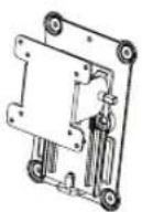 LG 28LN500B - Mounting on a wall - 2