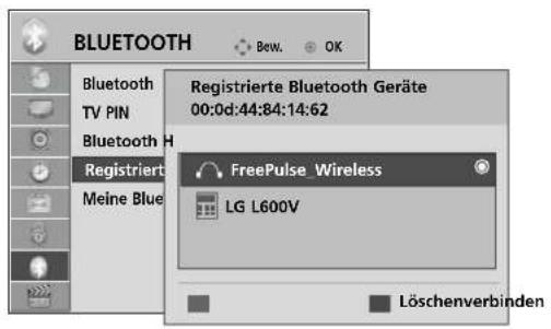 LG 19LH201C - EINGETRAGENE BLUETOOTH-GERÄTE VERWALTEN - 3