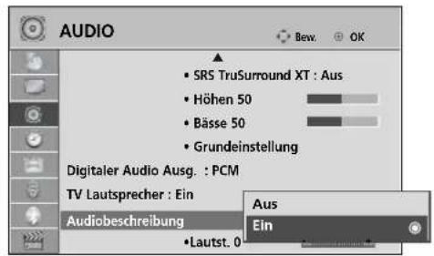 LG 19LH201C - AUDIO-BESCHREIBUNG (NUR IM DIGITALMODUS) - 2