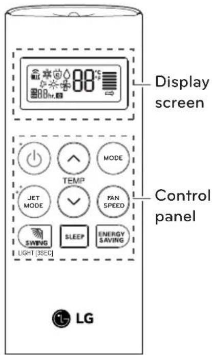 LG TSNC126YDA1 - Wireless remote control - 1