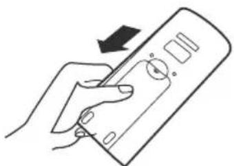 LG TSNC126YDA1 - Inserting batteries - 1