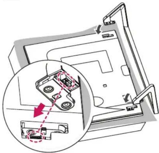 LG 42LB631T - Attaching the stand - 16