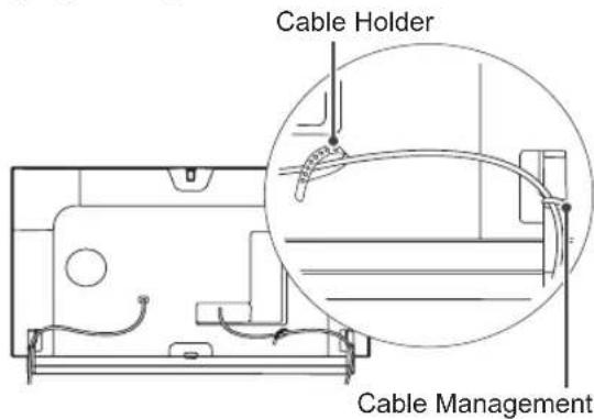 LG 42LB631T - Tidying cables - 5