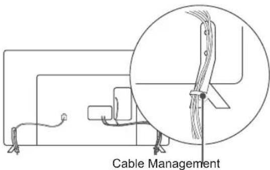 LG 42LB631T - Tidying cables - 2