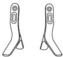 LG 42LB631T - Stand Bases - 1