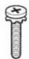 LG 42LB631T - Stand Screws - 1