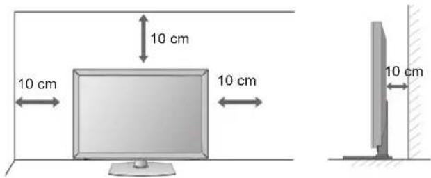 LG 32LD325H - AUFSTELLEN MIT EINEM TISCHSTANDFUSS - 1