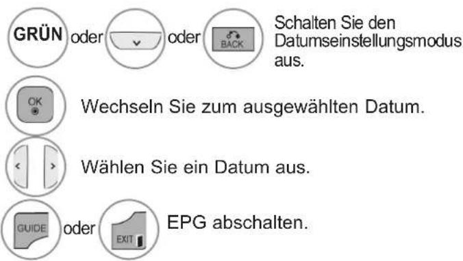 LG 32LD325H - Tastenfunktion im Datumsänderungsmodus - 1