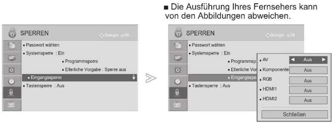 LG 32LD325H - ZUSATZGERÄTE SPERREN - 1