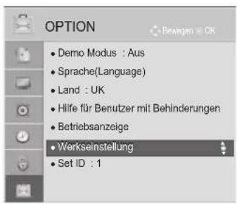 LG 32LD325H - INITIALISIEREN (RÜCKSETZEN AUF DIE ORIGINAL-WERKSEINSTELLUNGEN) - 1