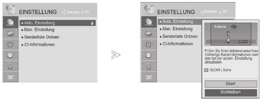 LG 32LD322H - AUTOMATISCHE PROGRAMMIERUNG - 1