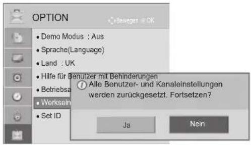 LG 32LD320H - INITIALISIEREN (RÜCKSETZEN AUF DIE ORIGINAL-WERKSEINSTELLUNGEN) - 3