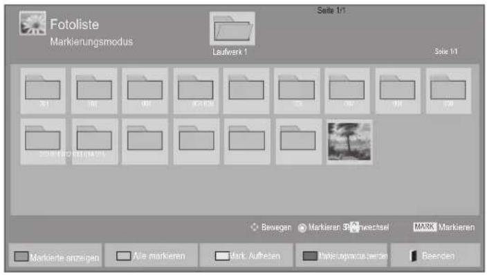 LG 32LD320B - ■ Wenn die ausgewählten Fotodateien angezeigt werden - 1