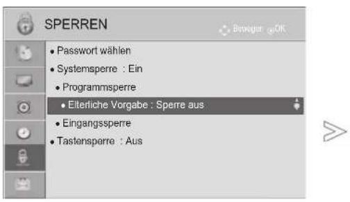 LG 32LD320B - KINDERSICHERUNG (NUR IM DIGITALMODUS) - 1
