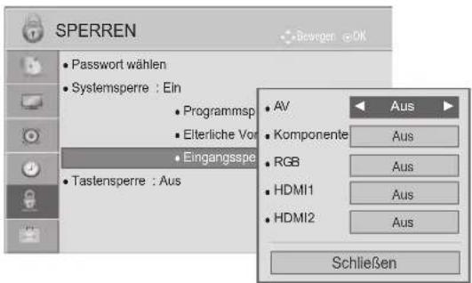LG 32LD320B - ZUSATZGERÄTE SPERREN - 2