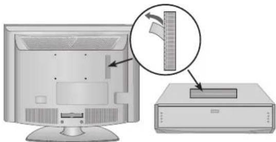 LG 32LD320B - SO VERWENDEN SIE DUAL LOCK™ (Diese Funktion ist nicht für alle Modelle verfügbar.) - 1