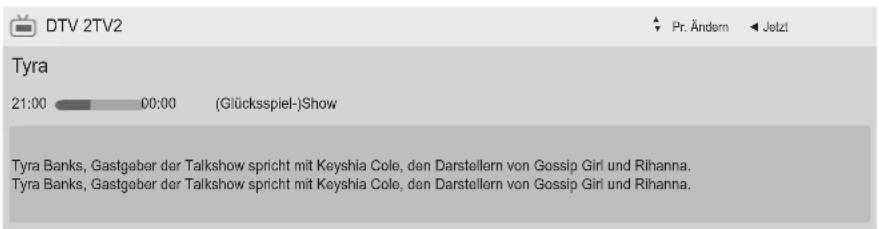 LG 26LD325H - Zeigt die aktuelle Programminformation. - 4