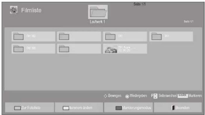 LG 26LD325H - ■ Wiedergabe von Spielfilmdateien - 1