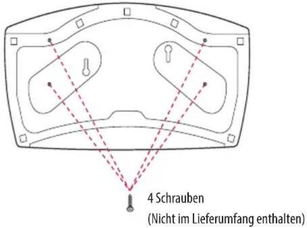 LG 49LV341H - Befestigung des TV-Geräts an einem Tisch - 1
