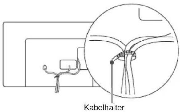 LG 32LW760H - Sauberes Verlegen der Kabel - 2