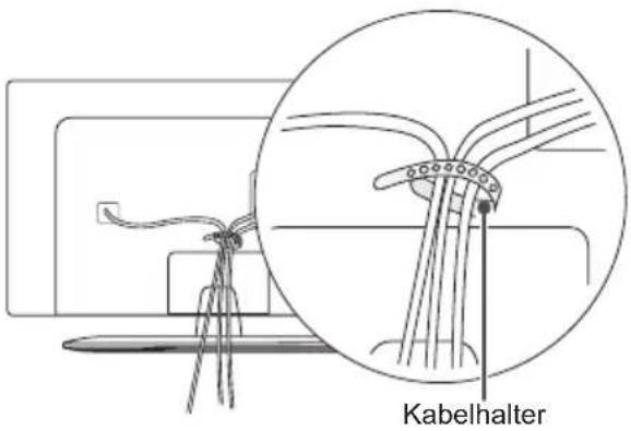 LG 32LW760H - Sauberes Verlegen der Kabel - 4