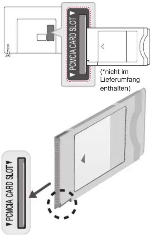 LG 32LW760H - Anschluss eines CI-Moduls - 1